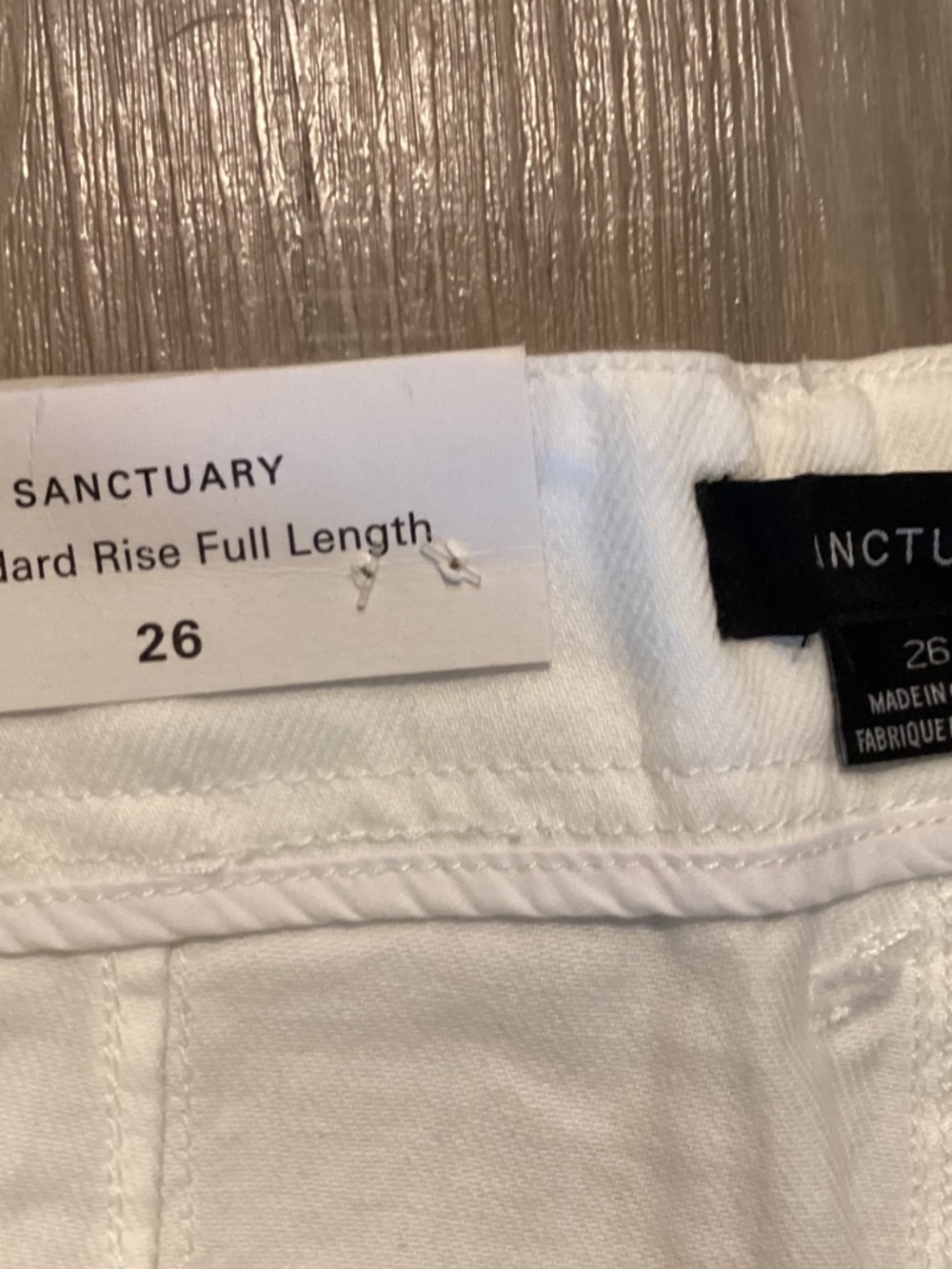 Sanctuary Arden High Waist Wide Leg Jeans, size 26 - Picture 7 of 15